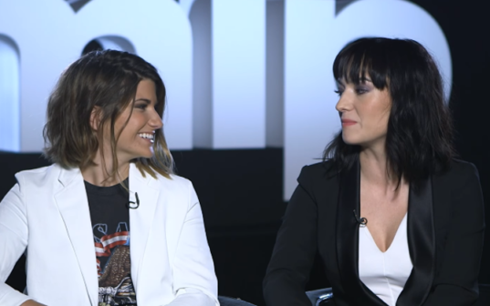 Carmilla stars: Elise Bauman & Natasha Negovanlis