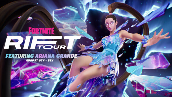 Ariane Grande’s in the Fortnite Rift Tour