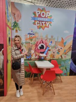 Georgina hurcombe at MIPTV